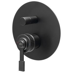 SAPHO - VERSI podomietková sprchová batéria, 2 výstupy, čierna mat RV042/15 vyobraziť