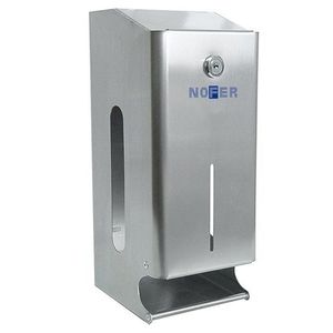 SAPHO - Zásobník na 2 rolky toaletného papiera 118x280x131, lestená nerez 05101.B vyobraziť