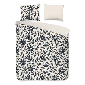 Čierne/béžové bavlnené obliečky na dvojlôžko/predĺžené 200x220 cm Emilia – Good Morning vyobraziť