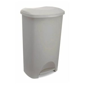 Sivobéžový pedálový plastový odpadkový kôš 50 l – Addis vyobraziť