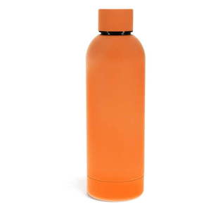 Oranžová cestovná fľaša z nehrdzavejúcej ocele 500 ml – Rex London vyobraziť