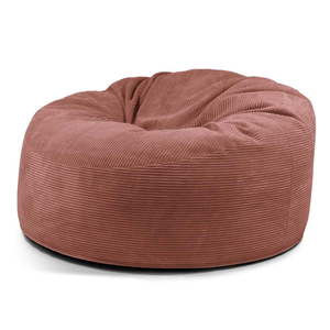 Menčestrový sedací vak v tehlovej farbe Om 135 – SLOWDOWN vyobraziť