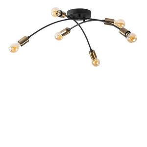 Čierne stropné svietidlo 67x67 cm Banana – Opviq lights vyobraziť