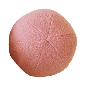 Dekoračný vankúš z materiálu buklé ø 25 cm Top – Mioli Decor vyobraziť