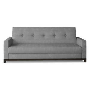 Svetlosivá zamatová rozkladacia/s úložným priestorom pohovka 216 cm Selene – ELTAP vyobraziť