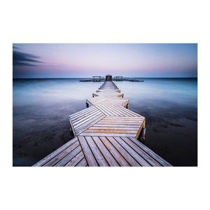 Obraz 113x85 cm Twilight Pier – Styler vyobraziť