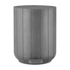 Sivý pedálový odpadkový kôš z polyresínu 3 l Kua – Blomus vyobraziť