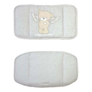 Sivá vložka do jedálenskej stoličky Heartbreakerbär – Roba vyobraziť