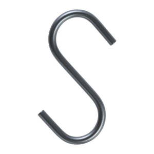 Závesný oceľový háčik v striebornej farbe S-Hook – LIND DNA vyobraziť