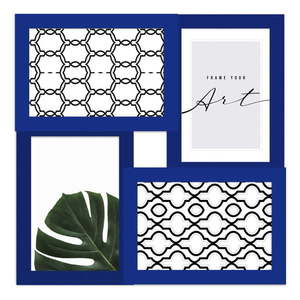 Tmavomodrý rámček na stenu 27x27 cm – knor vyobraziť