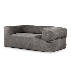 Tmavosivý menčestrový sedací vak Sofa MooG – SLOWDOWN vyobraziť