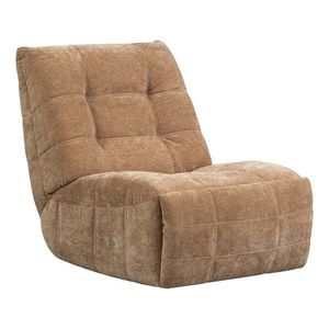 Svetlohnedé polohovacie menčestrové relaxačné kreslo Hein – WOOOD vyobraziť