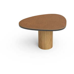 Koňakovohnedý nástenný oceľový háčik Dot L Bull – LIND DNA vyobraziť