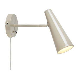 Sivobéžové nástenné svietidlo do zásuvky Peak – Markslöjd vyobraziť