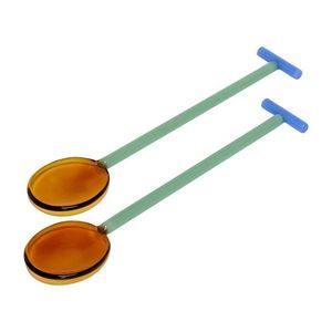 Sklenené kuchynské náčinie 2 ks Crave – Hübsch vyobraziť