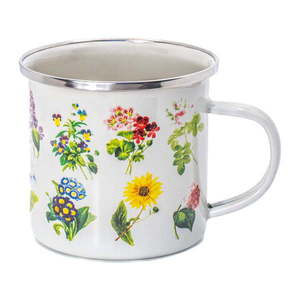 Biely hrnček 310 ml Vintage Flowers – Sass & Belle vyobraziť