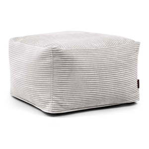 Svetlosivý menčestrový sedací vak Softbox MooG – SLOWDOWN vyobraziť