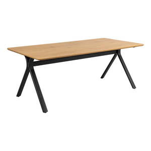 Jedálenský stôl s doskou v dubovom dekore 100x200 cm Bristol – Actona vyobraziť