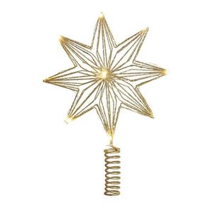 Svetelná dekorácia na baterky v zlatej farbe Chloe – Sirius vyobraziť