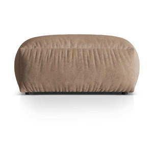 Svetlohnedá zamatová modulárna podnožka Martina – Micadoni vyobraziť