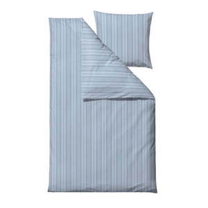 Svetlomodré damaškové obliečky na jednolôžko 140x200 cm Noble – Södahl vyobraziť