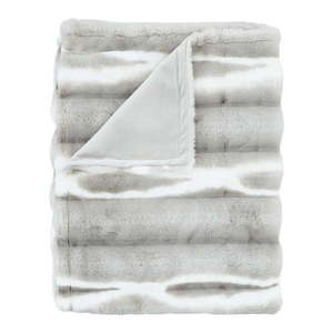 Svetlosivá deka z umelej kožušiny 130x170 cm Flint – Catherine Lansfield vyobraziť