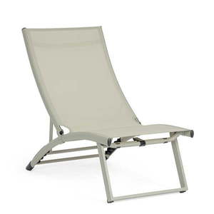 Taupe kovové záhradné ležadlo Taylor – Bizzotto vyobraziť