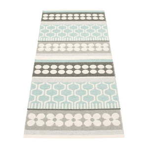 Sivo-tyrkysový vnútorný a vonkajší koberec 70x90 cm Asta Pale Turquoise – Pappelina vyobraziť
