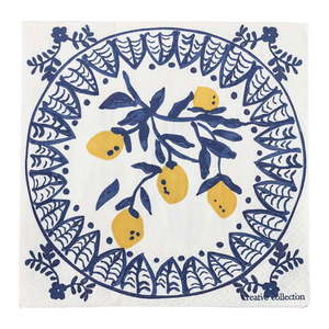 Papierové obrúsky v súprave 20 ks 33x33 cm Maxima – Bloomingville vyobraziť