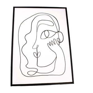 Nástenný obraz v ráme Dakls Silhouette, 45 x 60 cm vyobraziť