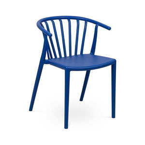 Modrá plastová záhradná stolička Capri – Bonami Essentials vyobraziť
