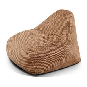 Hnedý menčestrový sedací vak Snug 100 – SLOWDOWN vyobraziť