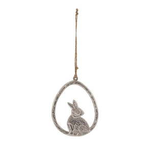 Závesná veľkonočná dekorácia Ego Dekor Hare, výška 8, 4 cm vyobraziť