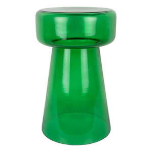 Sklenený okrúhly odkladací stolík ø 30 cm Corcho – Leitmotiv vyobraziť