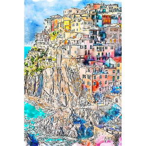 Obraz 40x60 cm Manarola – Fedkolor vyobraziť