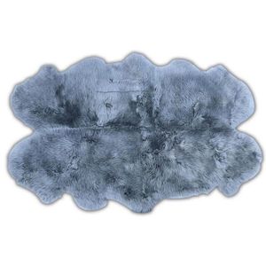 OVČIA KOŽUŠINA, 105/180 cm, sivá vyobraziť