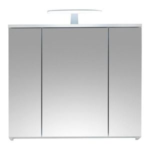 Venda ZRKADLOVÁ SKRINKA, biela, 80/67/20 cm vyobraziť