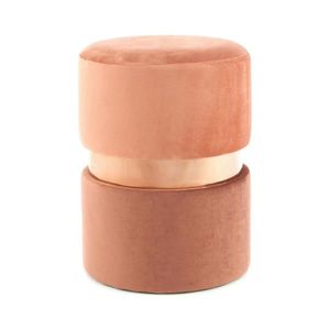 TABURETKA, drevo, kov, textil, kompozitné drevo, 35/46/35 cm vyobraziť