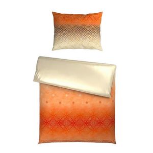 Esposa OBOJSTRANNÁ POSTEĽNÁ BIELIZEŇ, satén, terakotová, 140/200 cm vyobraziť