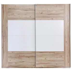 Ti'me ŠAT. SKRIŇA S POSUV. DVERAMI, biela, farba duba, 220, 1/209, 7/61, 2 cm vyobraziť