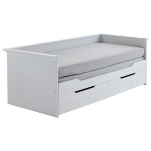 Carryhome VÝSUVNÁ POSTEĽ, 90/180/200 cm biela vyobraziť