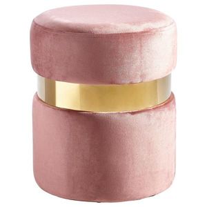 Xora TABURETKA, kov, textil, 37/44/37 cm vyobraziť