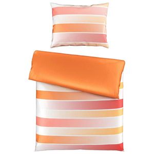 Novel OBOJSTRANNÁ POSTEĽNÁ BIELIZEŇ, satén, terakotová, 140/200 cm vyobraziť