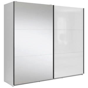 MID.YOU ŠAT. SKRIŇA S POSUV. DVERAMI, číra, biela s vysokým leskom, 220/195, 5/60 cm vyobraziť