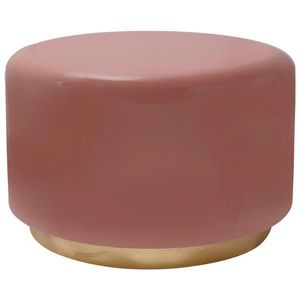 Kayoom PRÍRUČNÝ STOLÍK, staroružová, zlatá vyobraziť