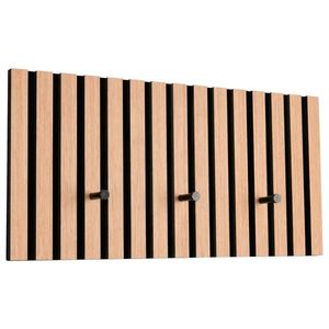 Xora VEŠIAKOVÝ PANEL, čierna, dub artisan, 60/30/7 cm vyobraziť