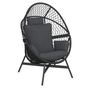 Amatio KRESLO NA TERASU, kov, textil vyobraziť