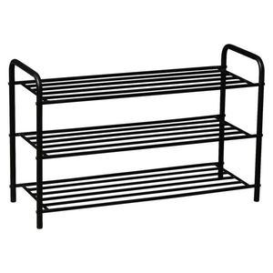 Xora REGÁL NA TOPÁNKY, čierna, 80/51/30 cm vyobraziť