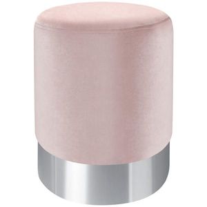 Xora TABURETKA, kov, textil, 35/42/35 cm vyobraziť