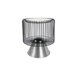 Kayoom PRÍRUČNÝ STOLÍK, čierna, strieborná, biela vyobraziť